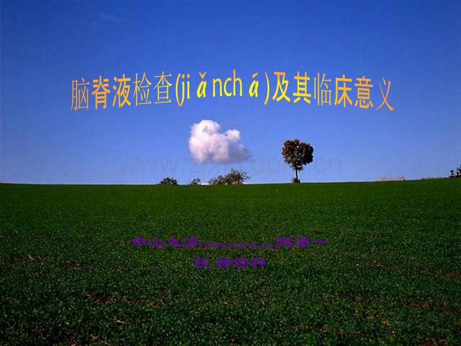 脑脊液检查与分析.ppt_第1页