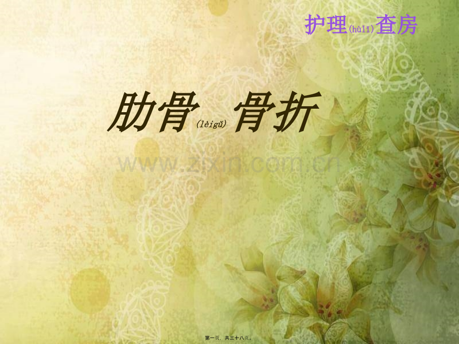 肋骨骨折查房.ppt_第1页