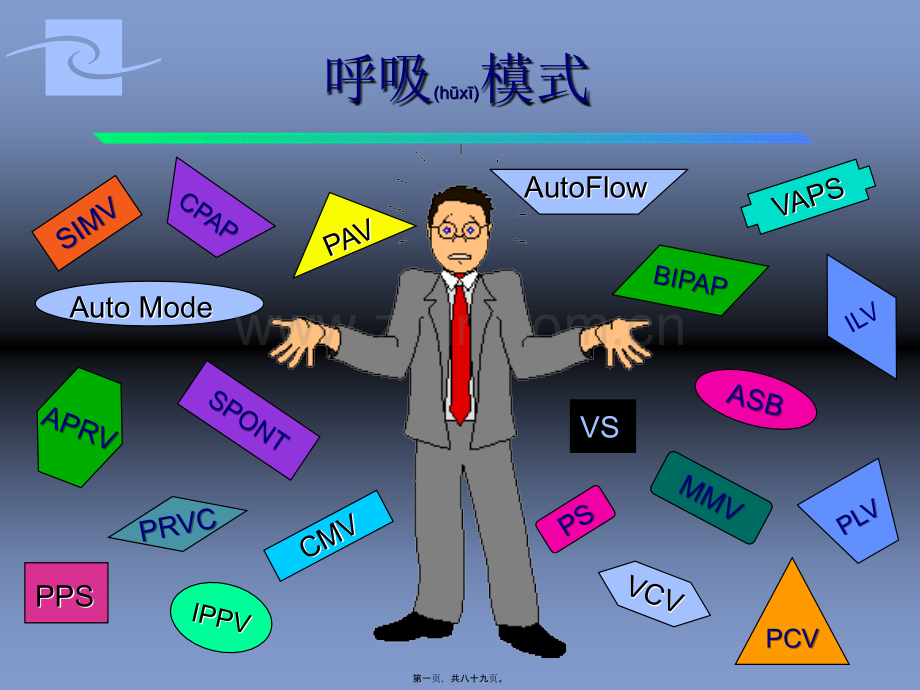 PB840呼吸机呼吸模式.ppt_第1页