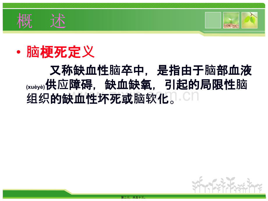 脑梗塞相关知识--田卉.ppt_第2页