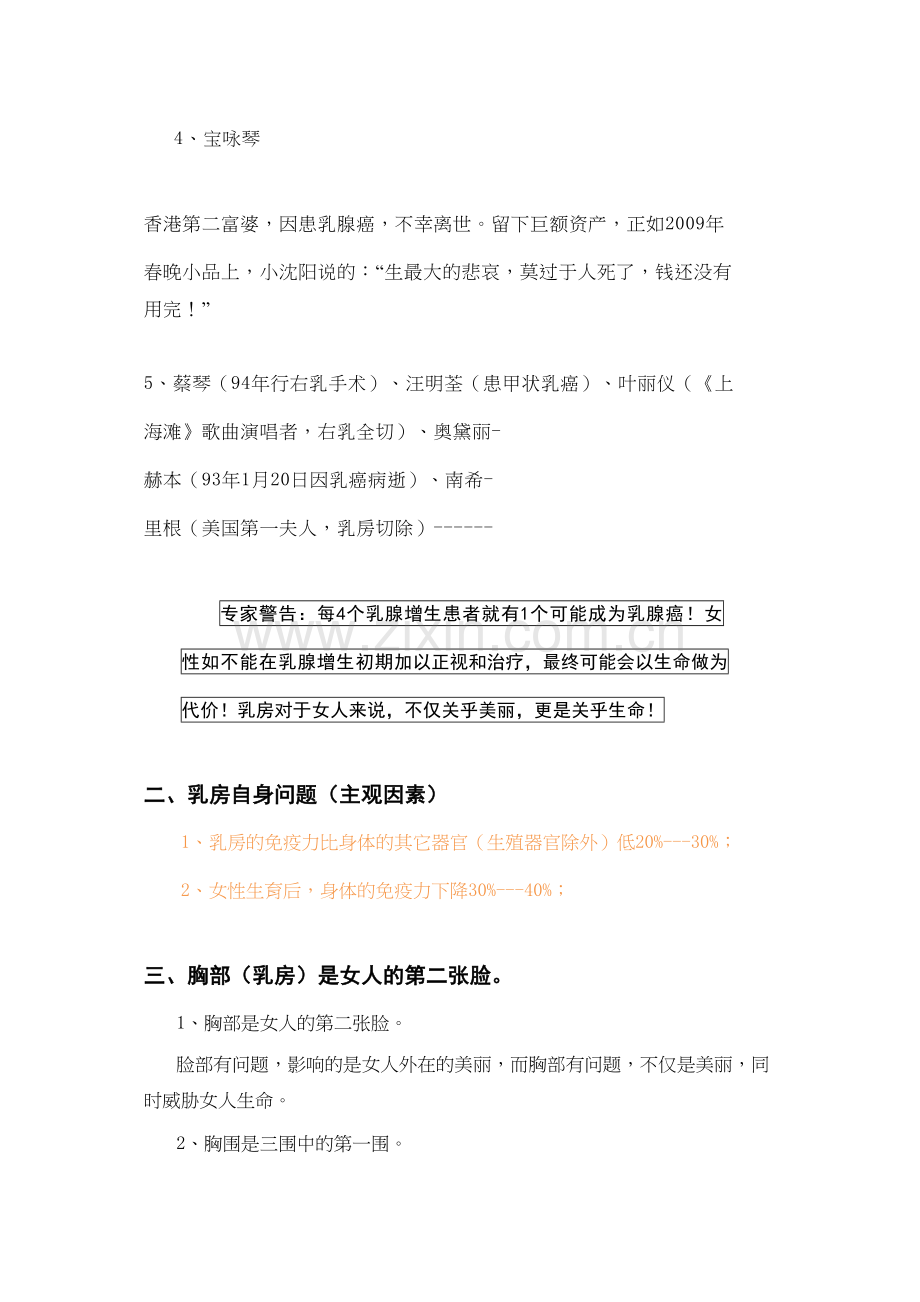 美容专业乳腺保养大全套.docx_第2页
