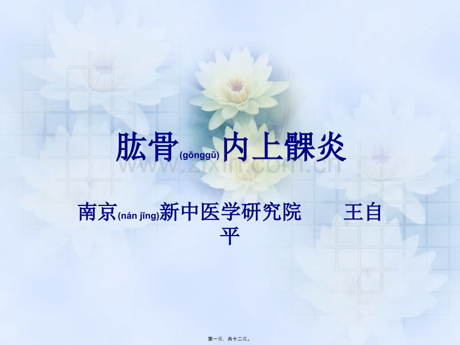 肱骨内上髁炎.ppt_第1页