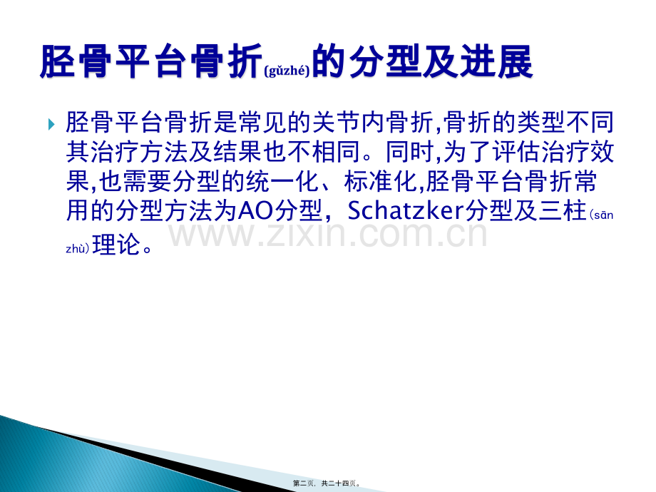 胫骨平台后侧柱骨折.pptx_第2页