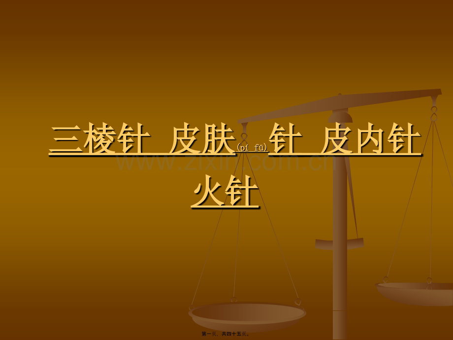 三棱针、皮肤针、皮内针、火针.ppt_第1页