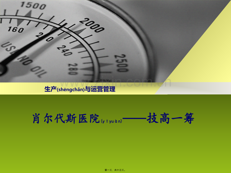 肖尔代斯医院案例.ppt_第1页