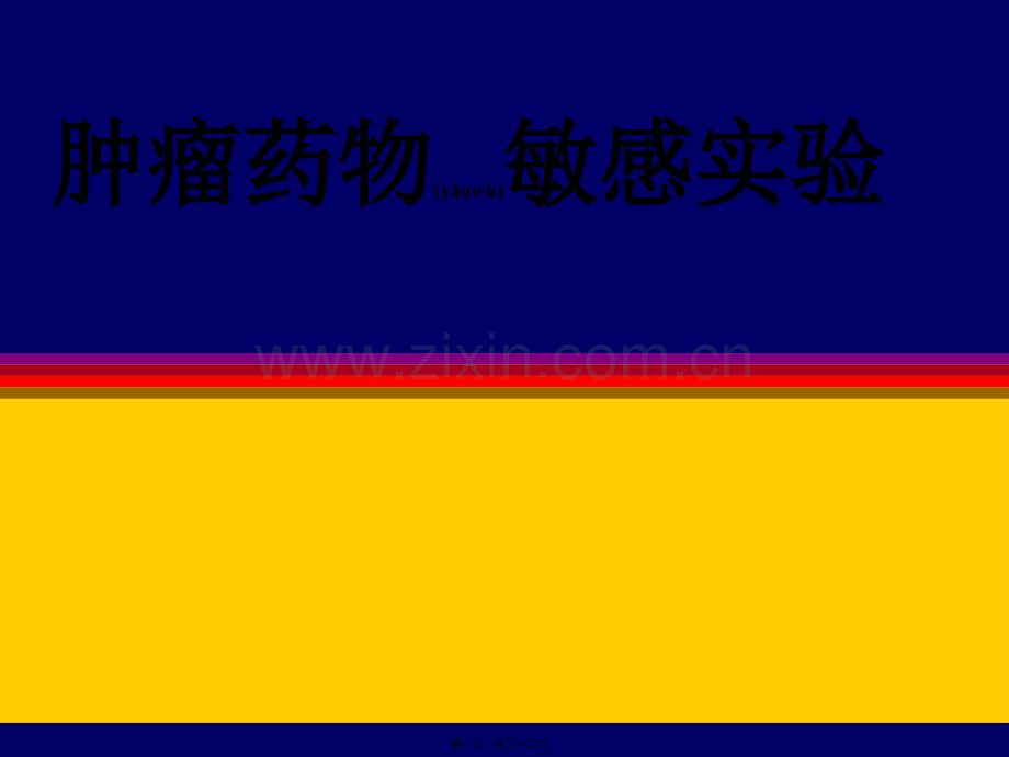 乳腺癌药敏药敏试验.ppt_第1页