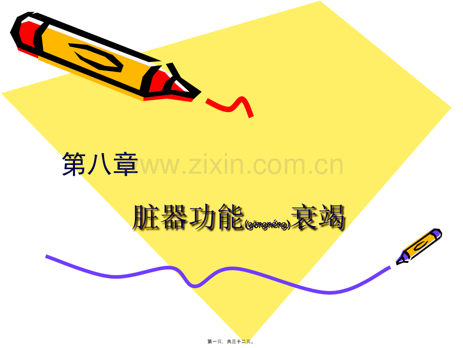 第八章----脏器功能衰竭(1).ppt_第1页