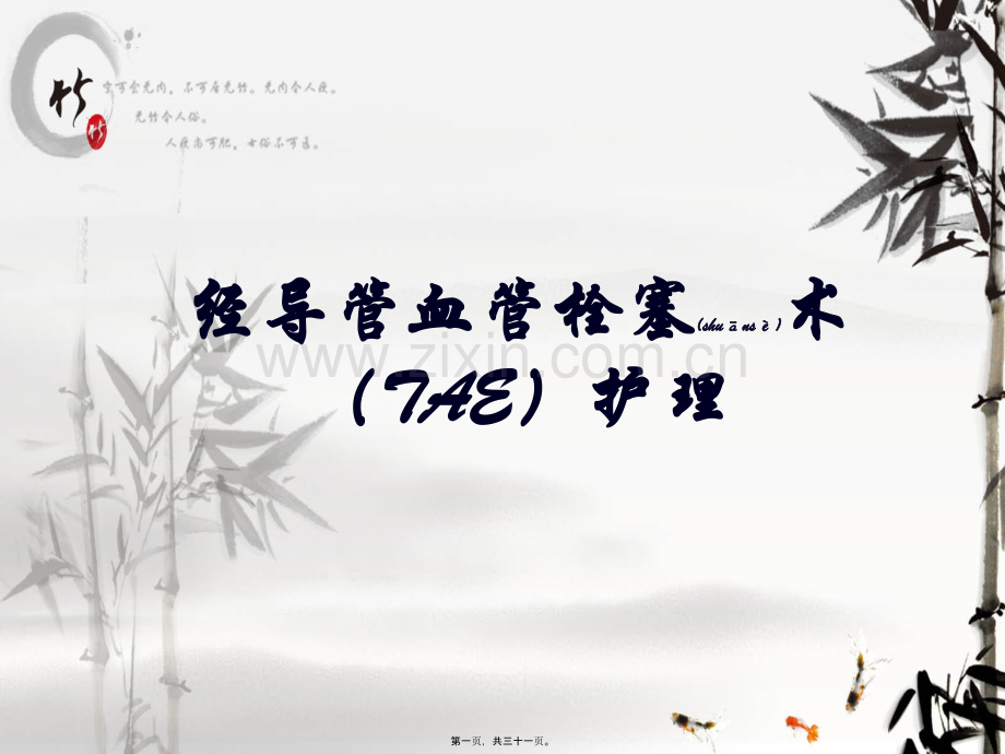 经导管血管栓塞术.ppt_第1页