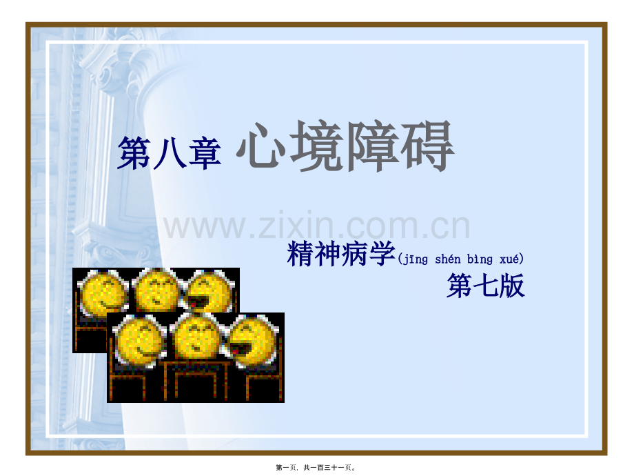 精神病学(第七版)第八章-心境障碍.ppt_第1页