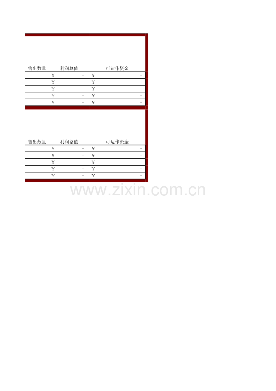 游戏DNF物品入货盈亏计算器模板.xls_第2页