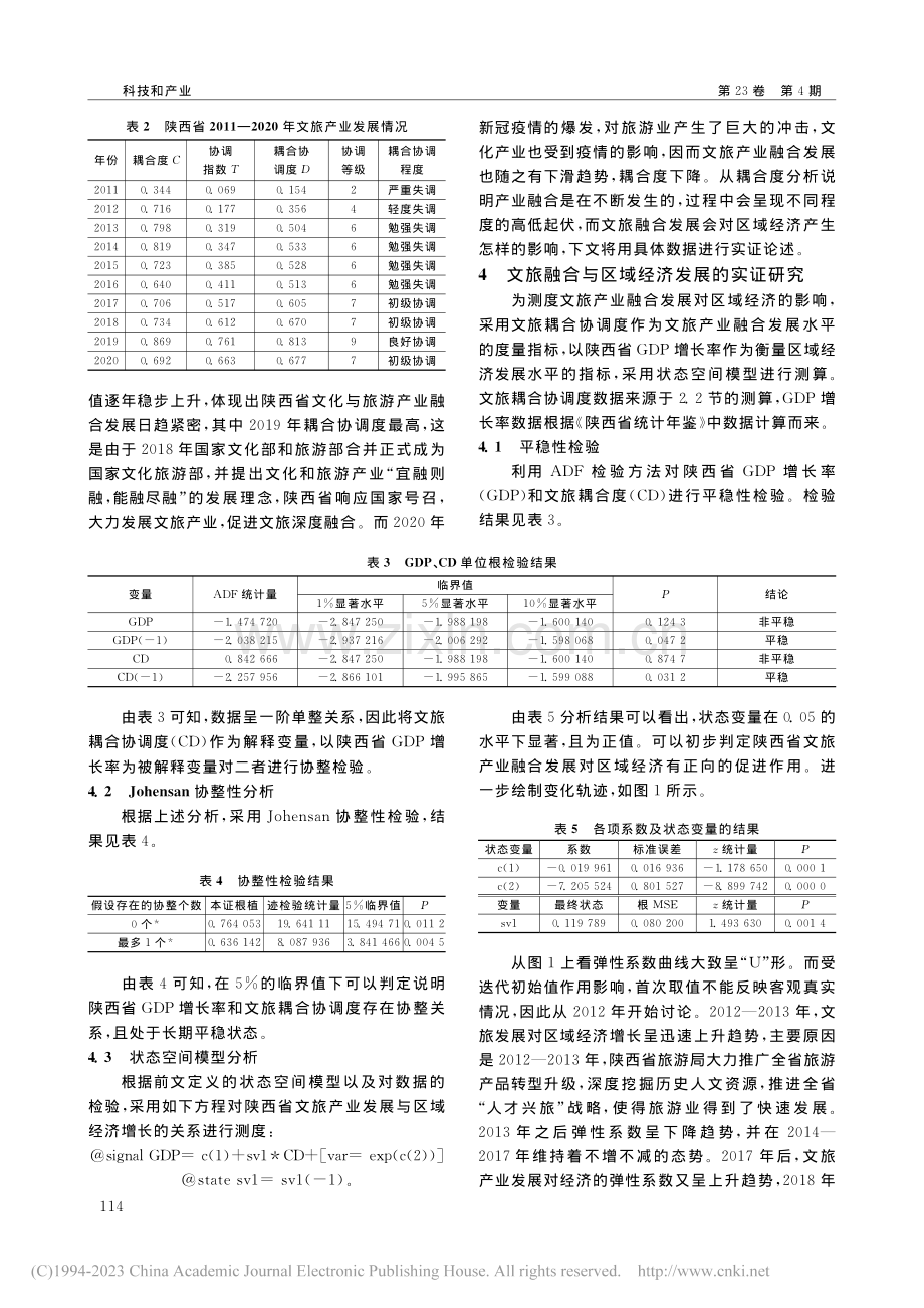 陕西省文旅融合发展及其对经济增长的影响分析_李雪.pdf_第3页