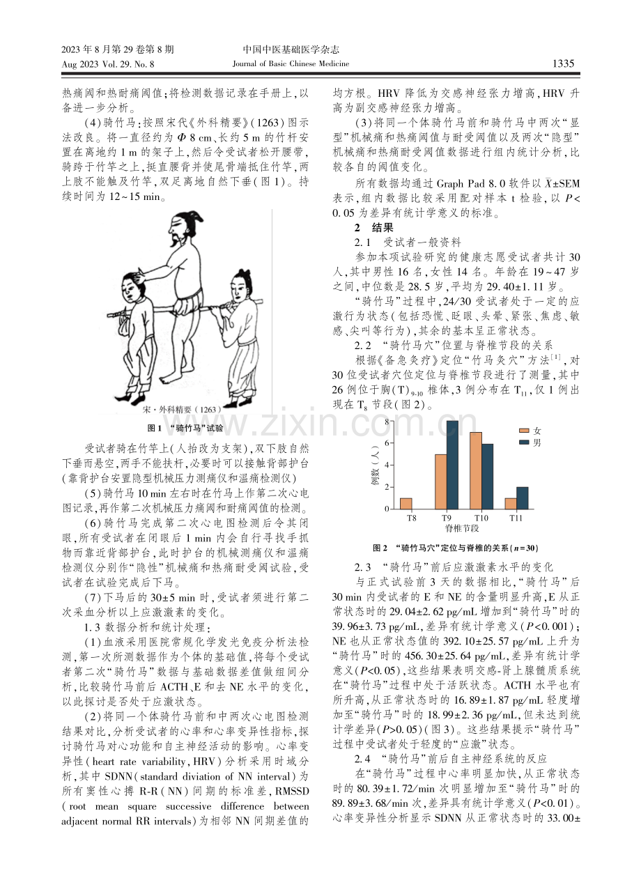 “骑竹马灸”与应激反应的关系.pdf_第2页