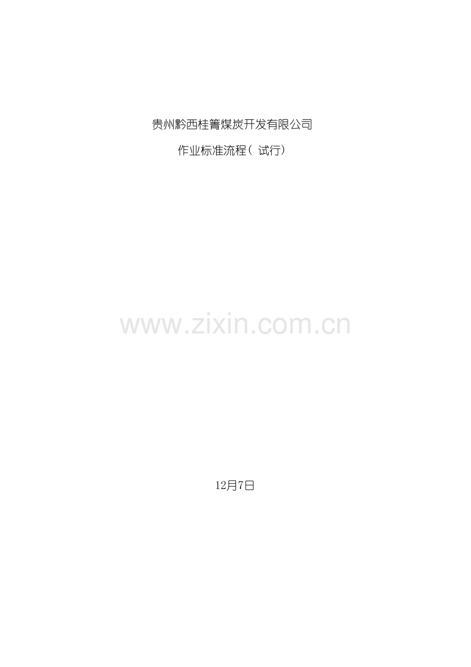 作业标准流程汇总模板.docx_第2页