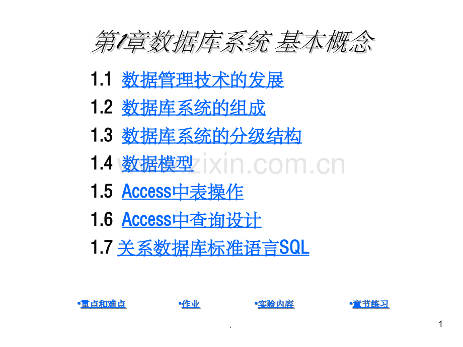数据库基本概念ppt课件.ppt_第1页