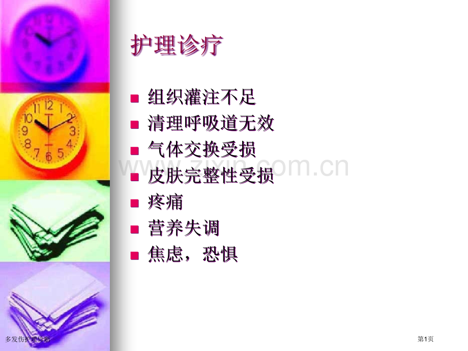 多发伤护理诊断.pptx_第1页