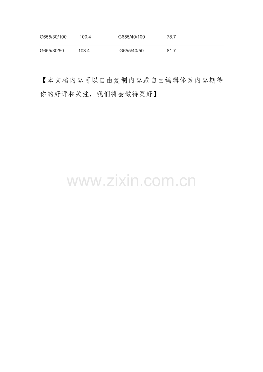 钢格栅板理论重量.doc_第2页