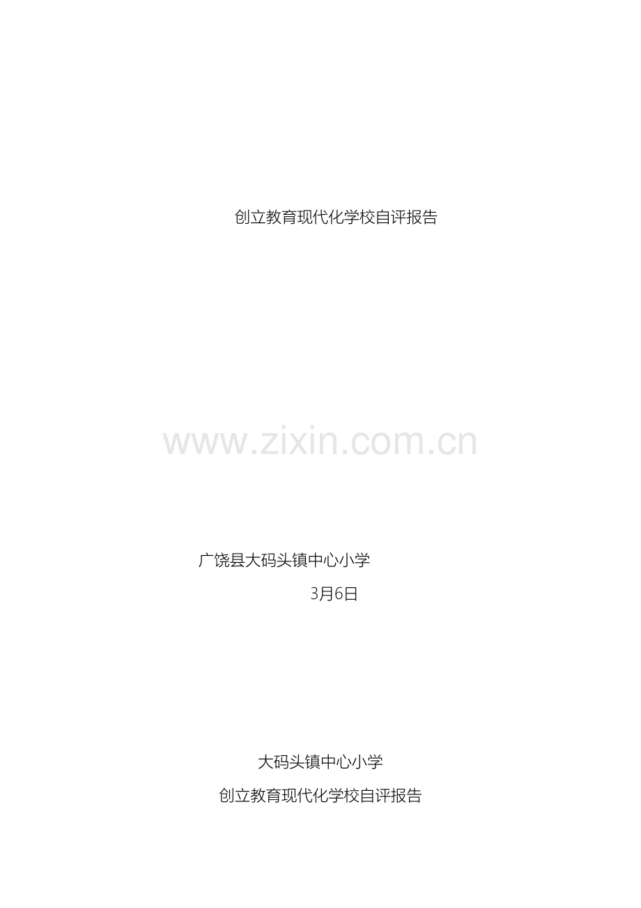 教育现代化学校自评报告.doc_第2页