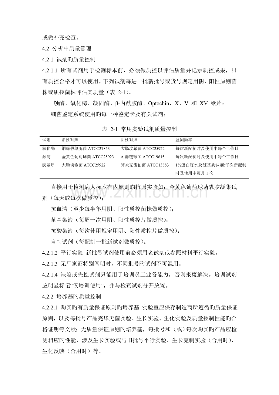 临床微生物SOP-室内质量控制管理程序1.doc_第2页