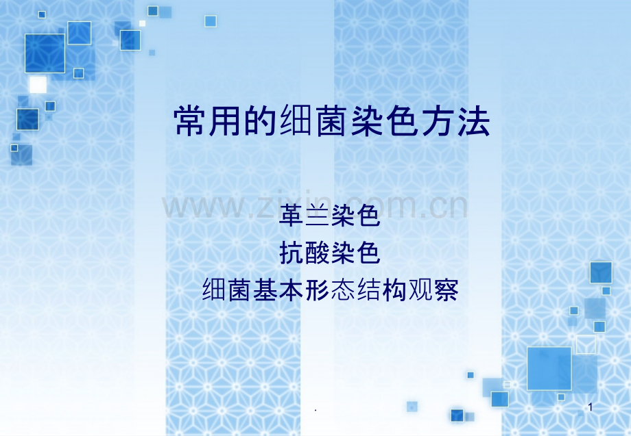 细菌一般染色方法PPT课件.ppt_第1页