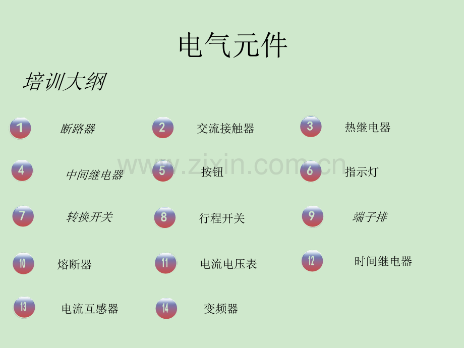电气控制常用元器件原理介绍.ppt_第2页