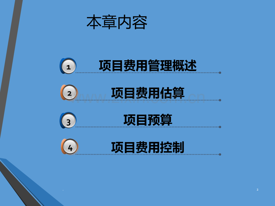 项目管理基础八项目费用及控制PPT课件.ppt_第2页