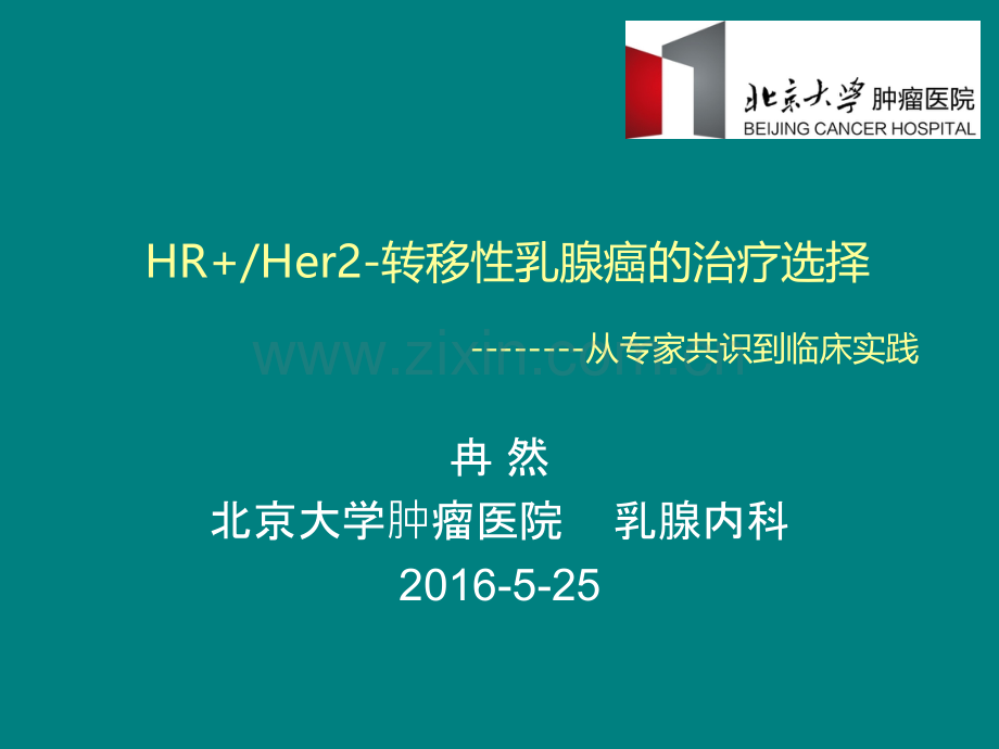 HR+Her2-晚期乳腺癌的治疗选择ppt课件.ppt_第1页