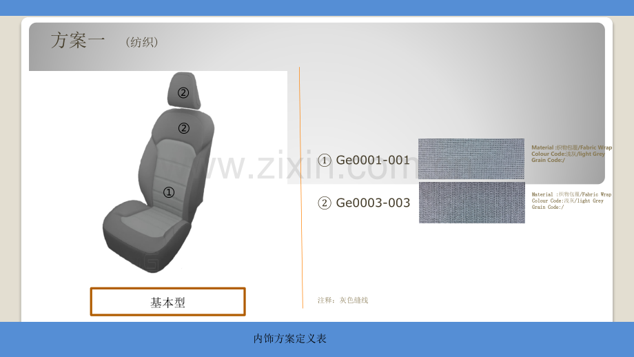 Q汽车内饰座椅材质定义方案PPT课件.pptx_第2页