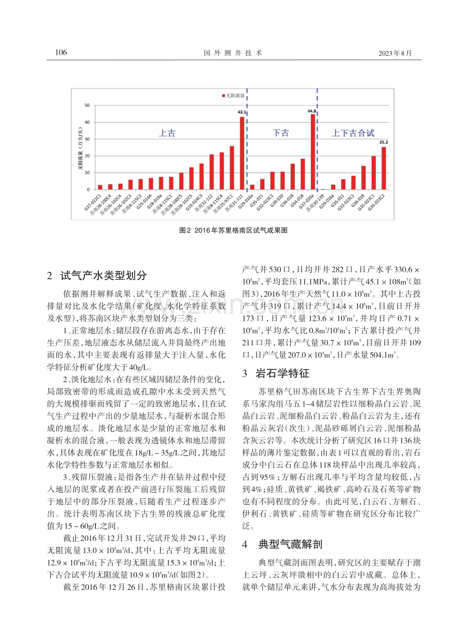 苏南区块下古生界气井产水原因初步评价研究.pdf_第2页
