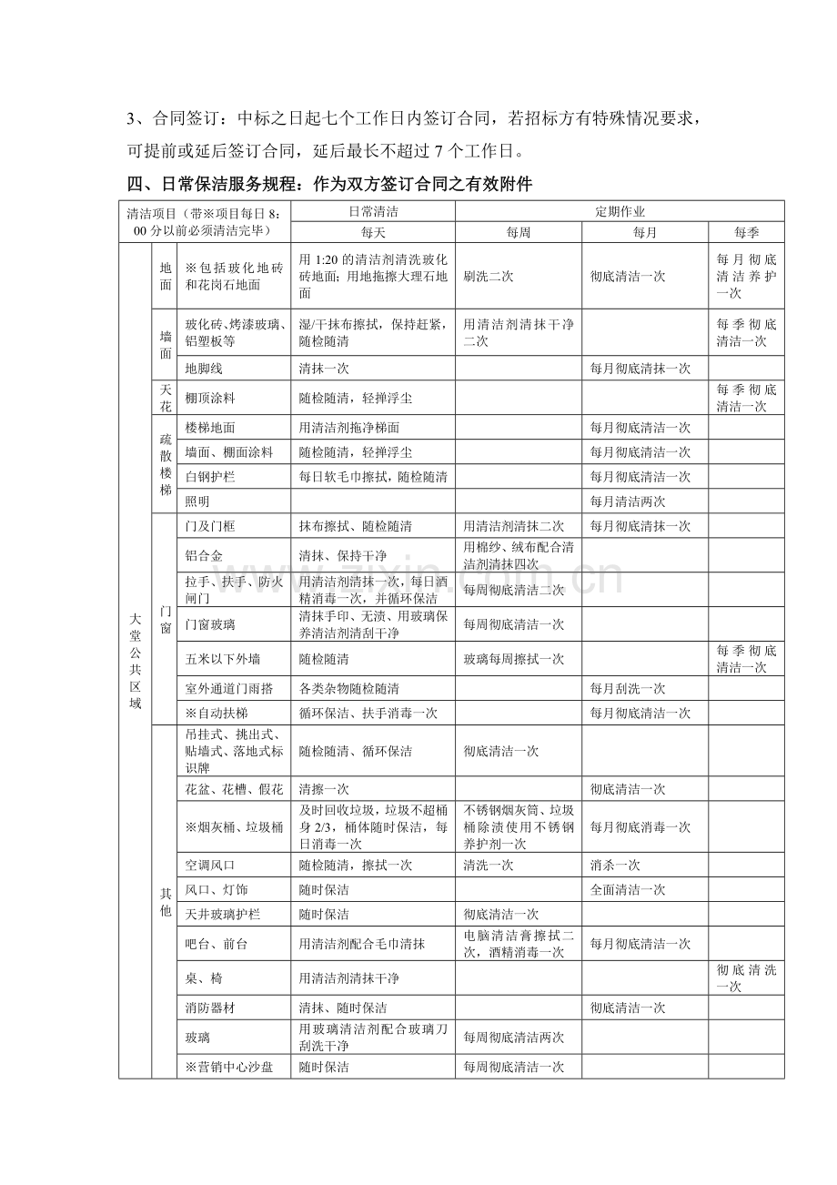 售楼中心日常保洁方案.doc_第2页