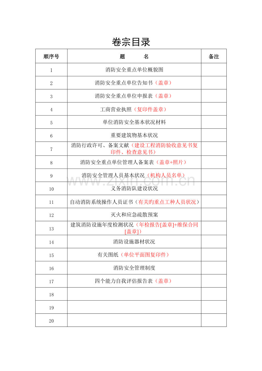 消防安全户籍化管理档案模板.doc_第2页