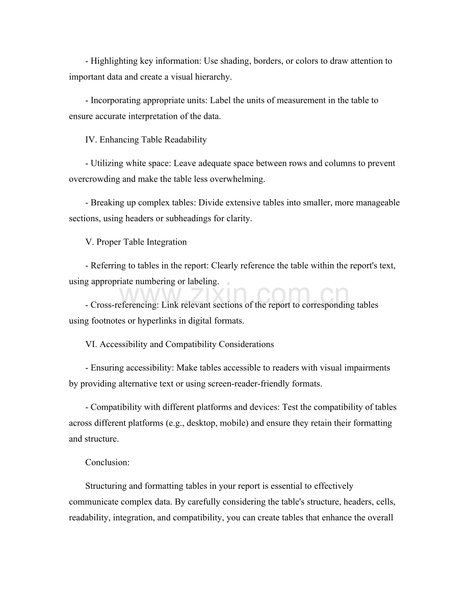 Structuring and Formatting Tables in Your Report.docx_第2页