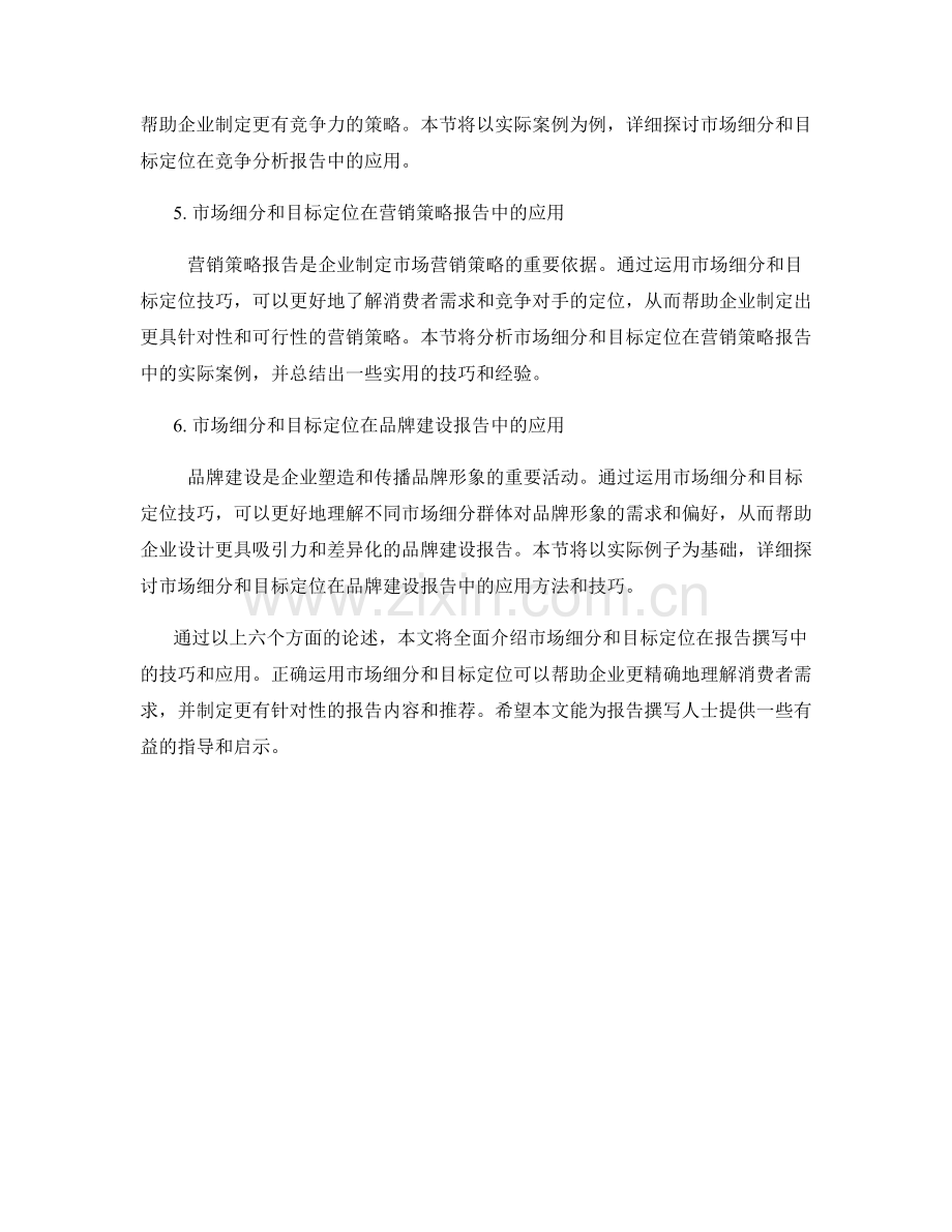 报告撰写中的市场细分和目标定位技巧.docx_第2页