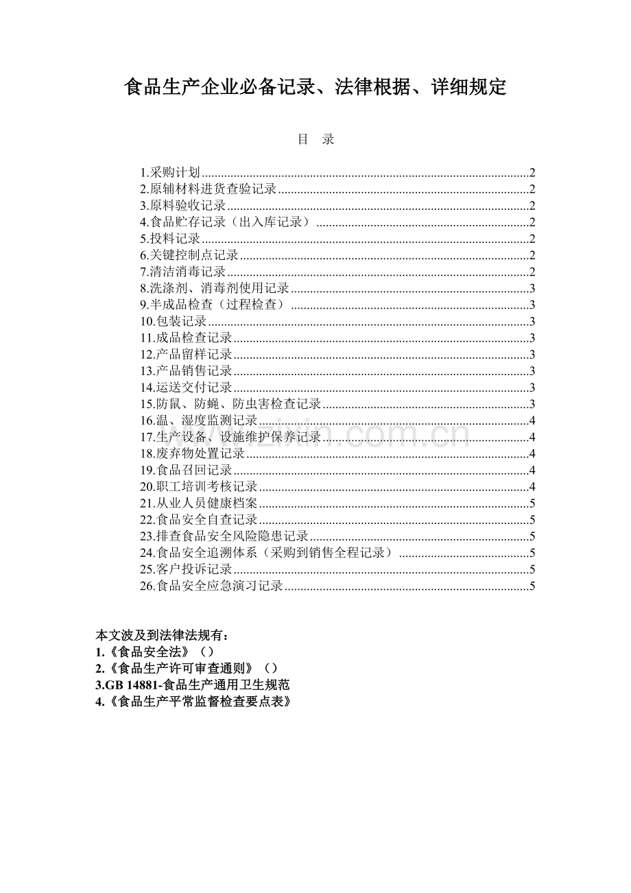 生产企业必备记录.doc_第1页