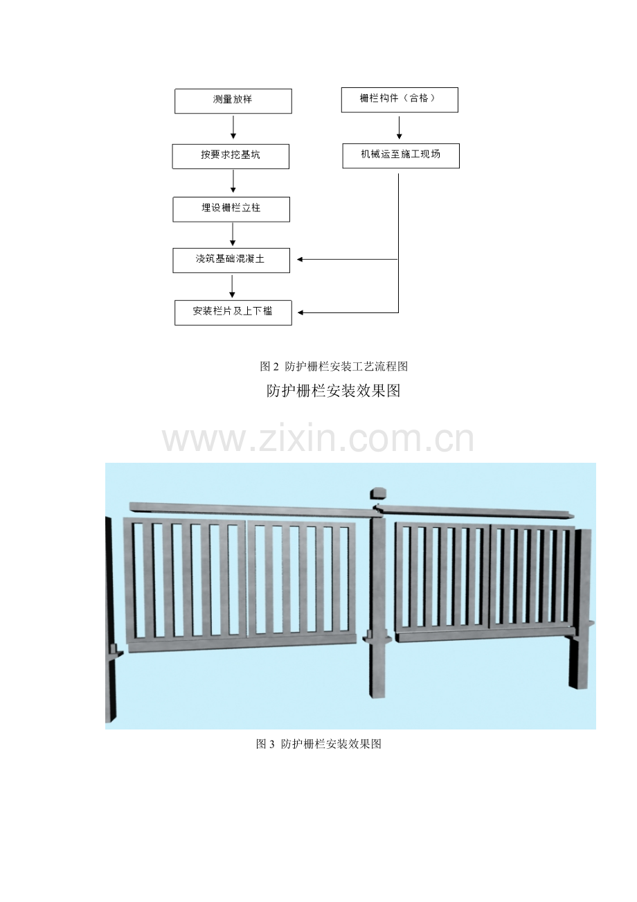 防护栅栏安装重点技术交底.doc_第2页