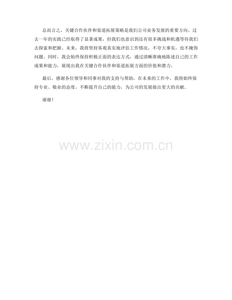 2023年度报告：关键合作伙伴和渠道拓展策略的实践.docx_第2页