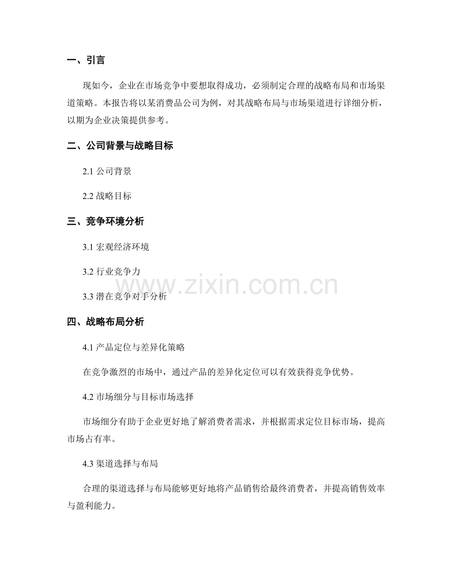 报告中的战略布局与市场渠道分析.docx_第2页