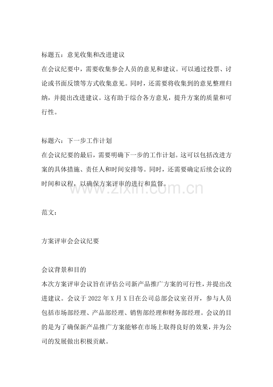 方案评审会会议纪要怎么写范文.docx_第2页