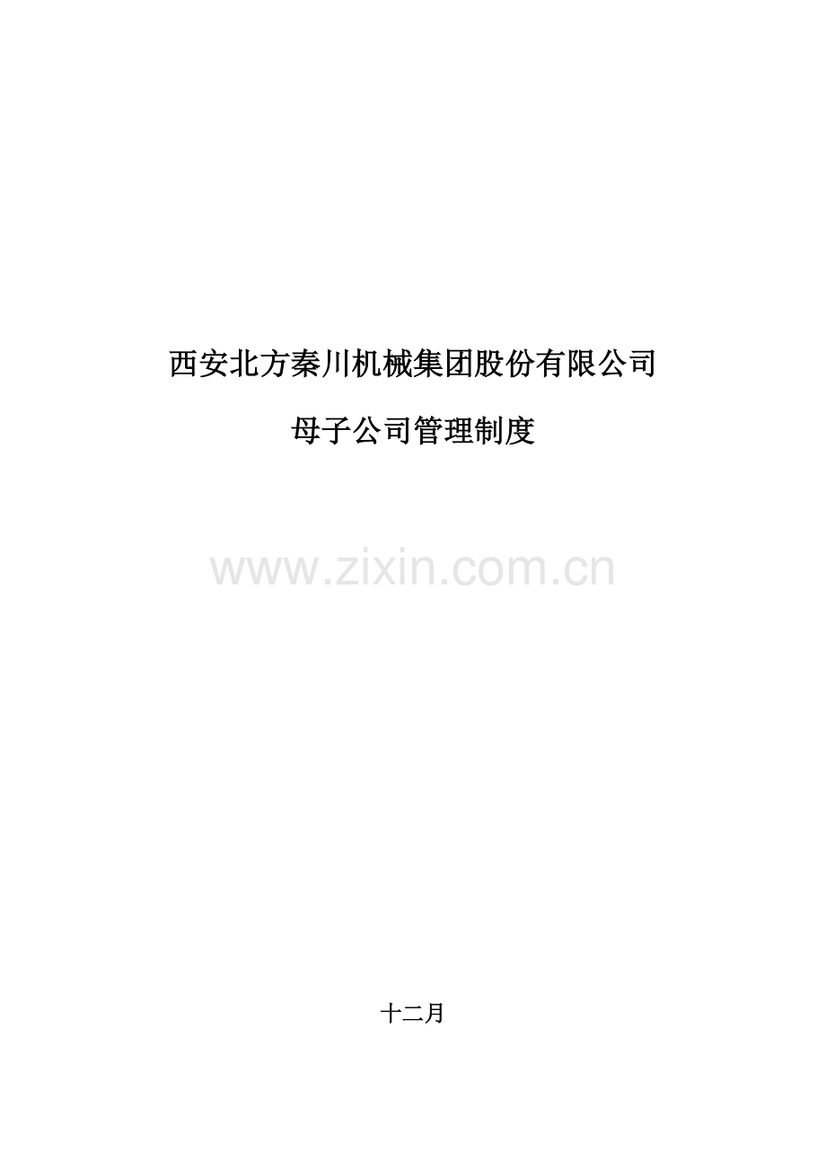 母子公司管理制度终稿.doc_第1页