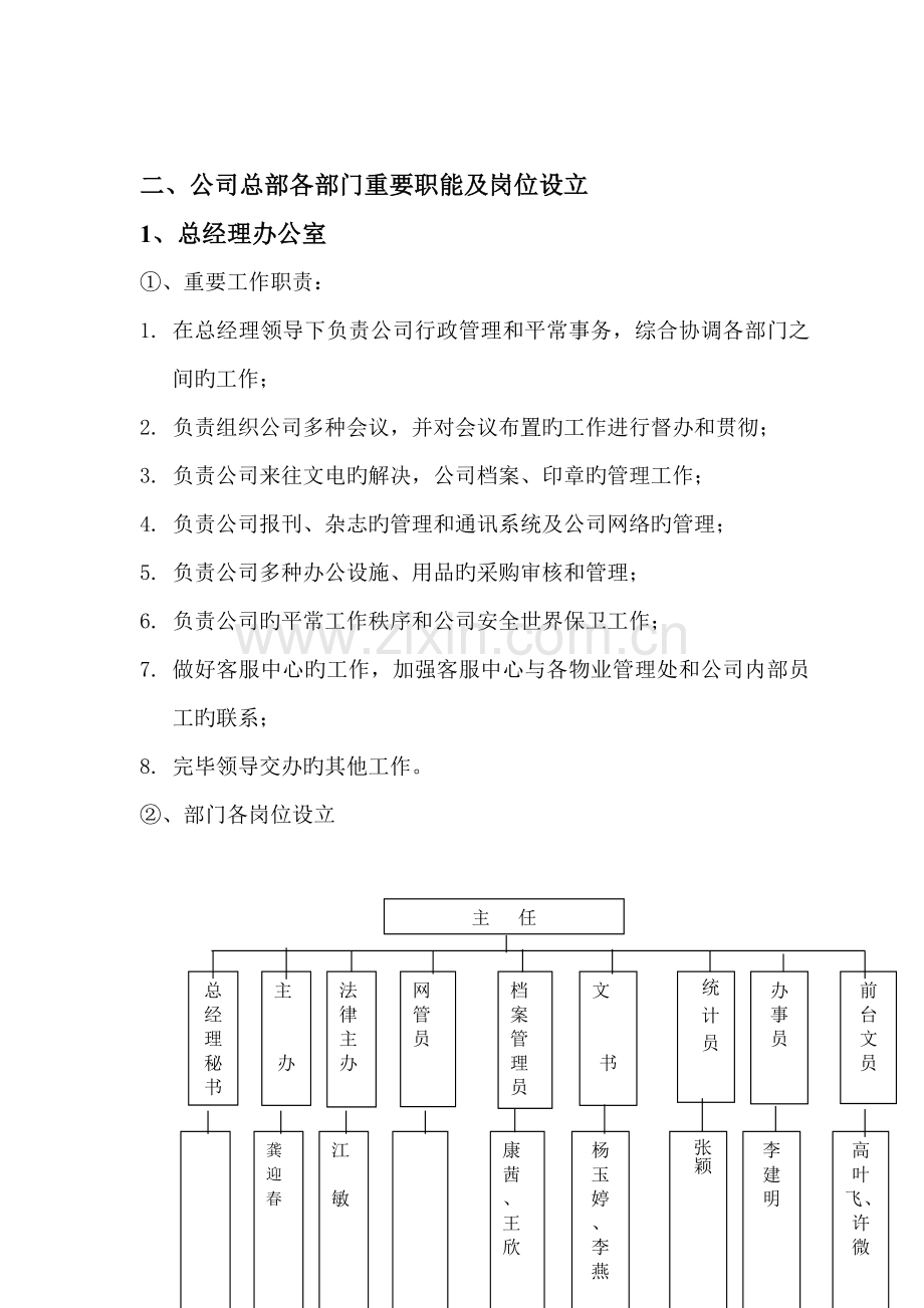 深圳公司组织架构及各岗位设置(doc).doc_第2页