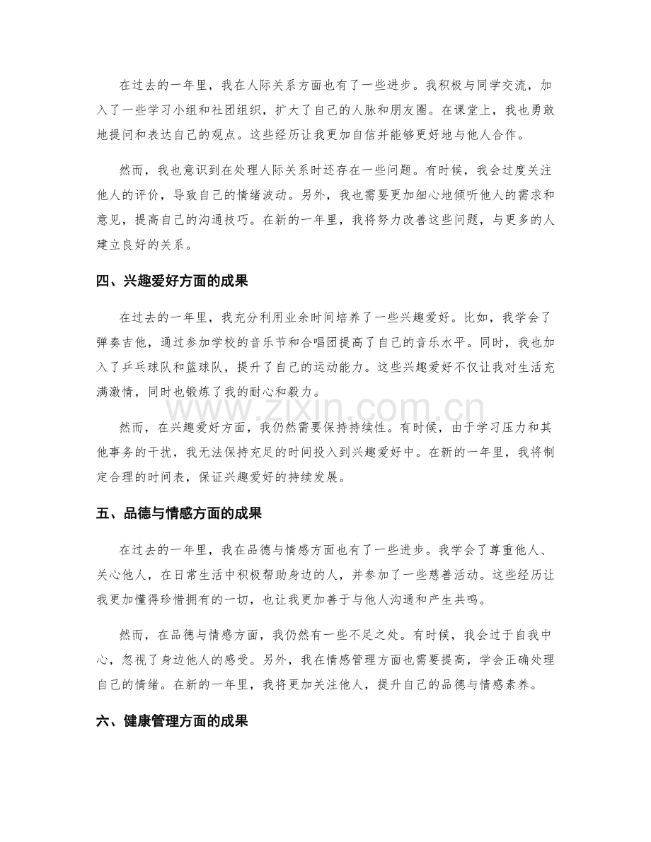 年终总结中的成果回顾与自我评估.docx_第2页
