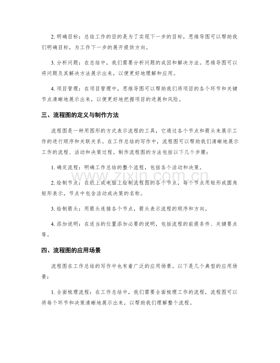 工作总结写作中的思维导图与流程图.docx_第2页
