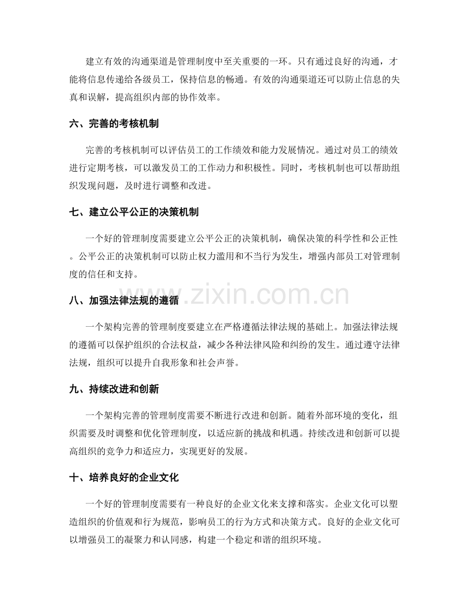 架构完善的管理制度.docx_第2页