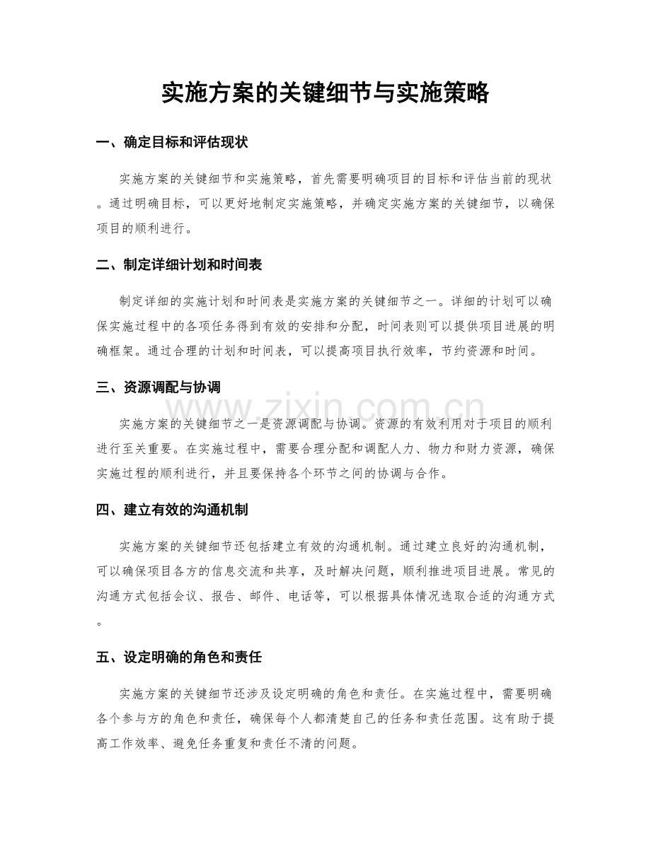 实施方案的关键细节与实施策略.docx_第1页