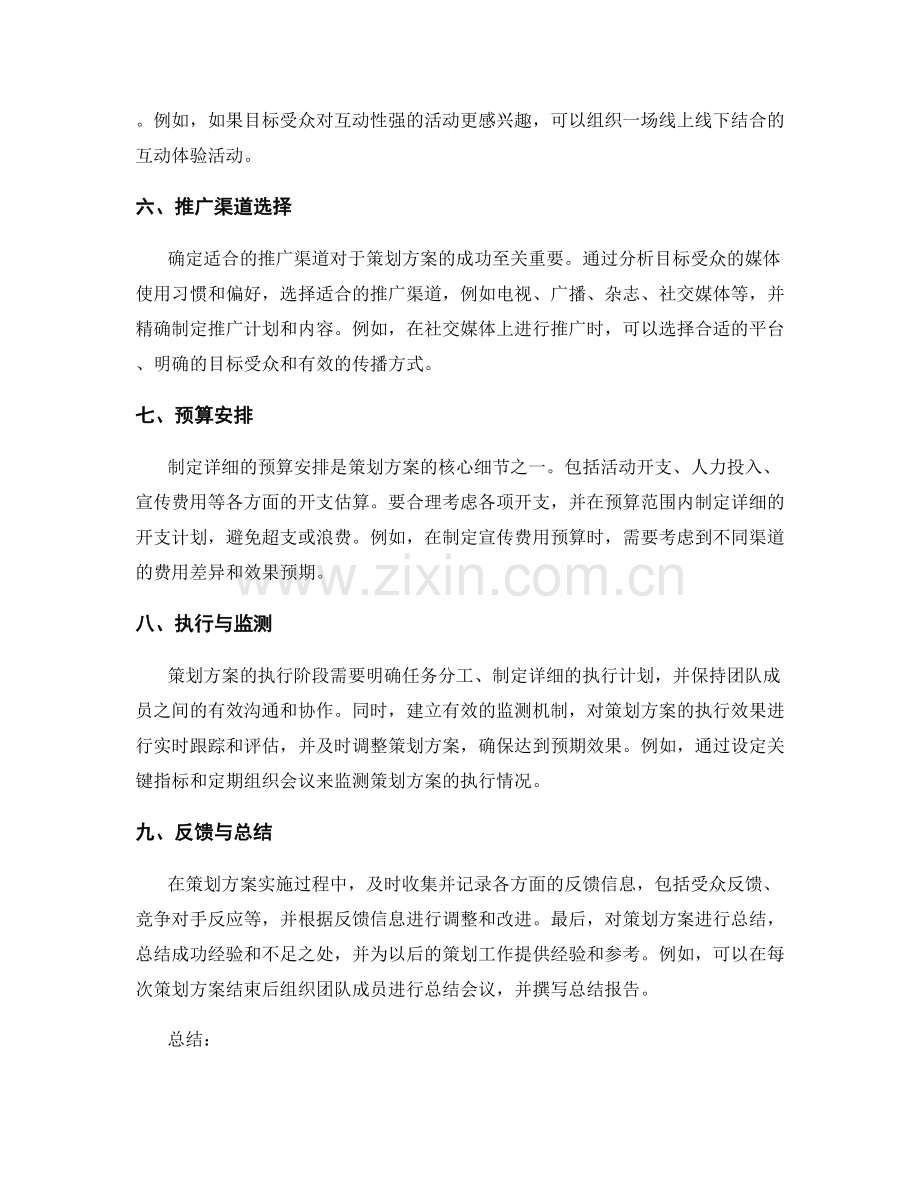 详细策划方案的核心细节.docx_第2页