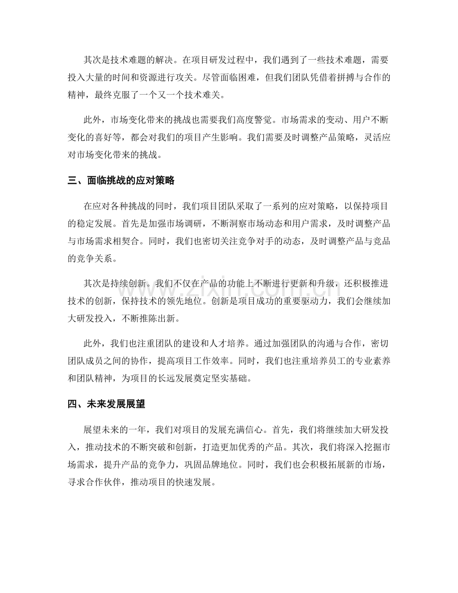 年终总结的项目成果与发展展望.docx_第2页