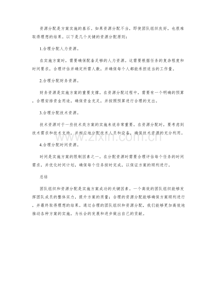 实施方案的团队组织与资源分配.docx_第2页