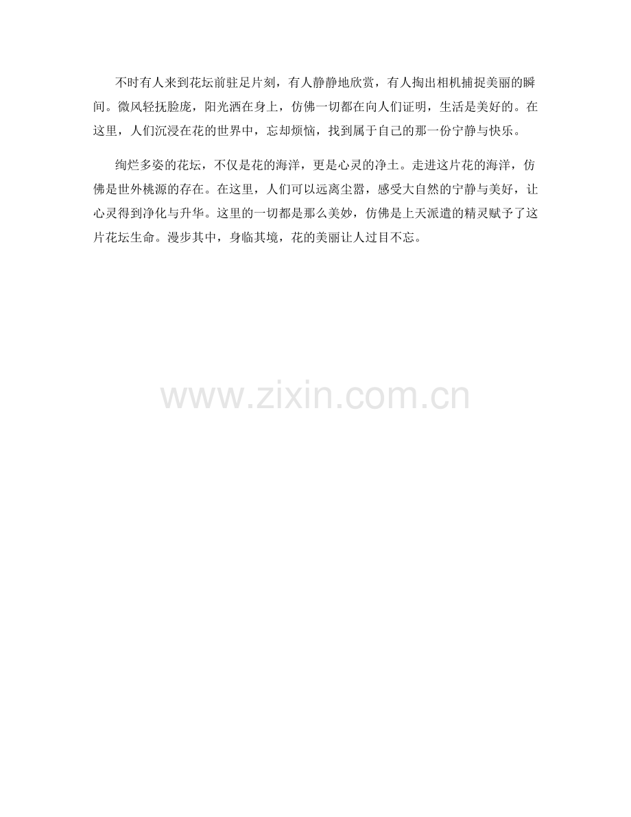 绚烂多姿的花坛.docx_第2页