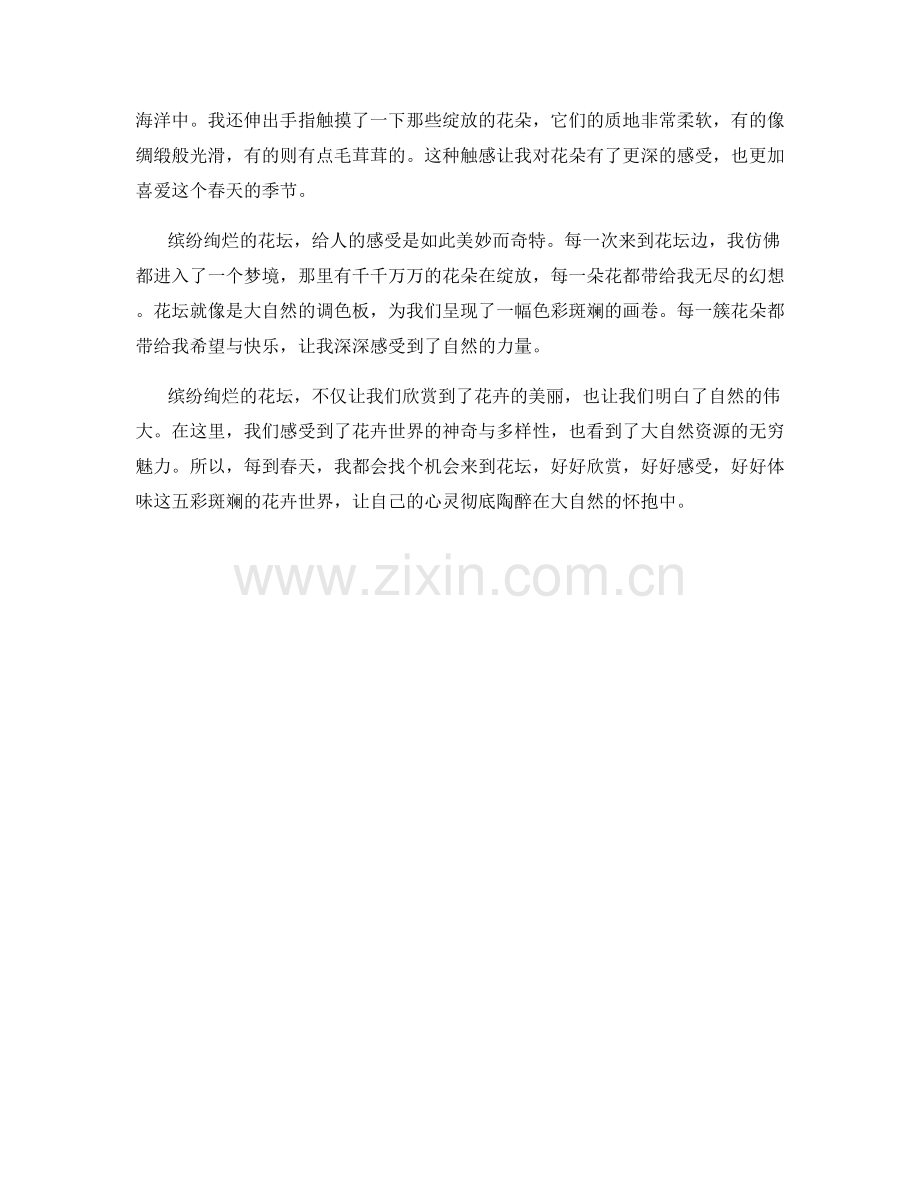 缤纷绚烂的花坛.docx_第2页