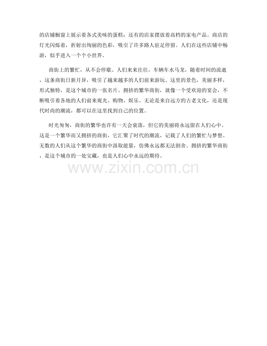 拥挤的繁华商街.docx_第2页