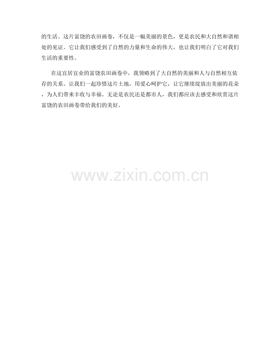 宜居宜业的富饶农田画卷.docx_第2页